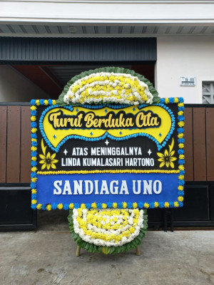 Papan Bunga Duka di Niela